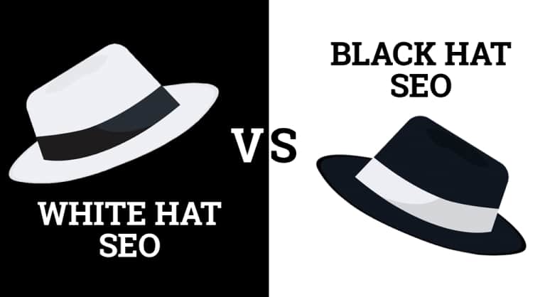 White Hat SEO vs black hat SEO