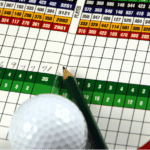 professional golf scorecard
